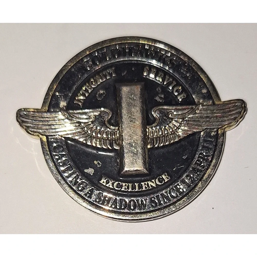Gold Hawks challenge‎ coin officer training school